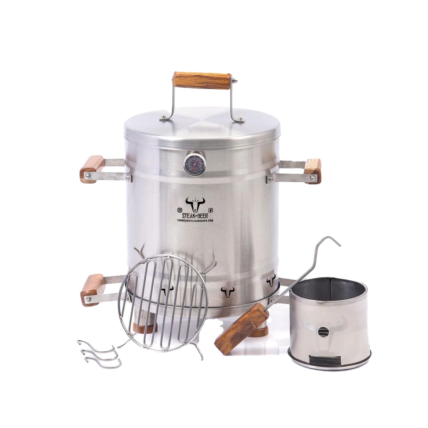 Barril Asador y Ahumador
