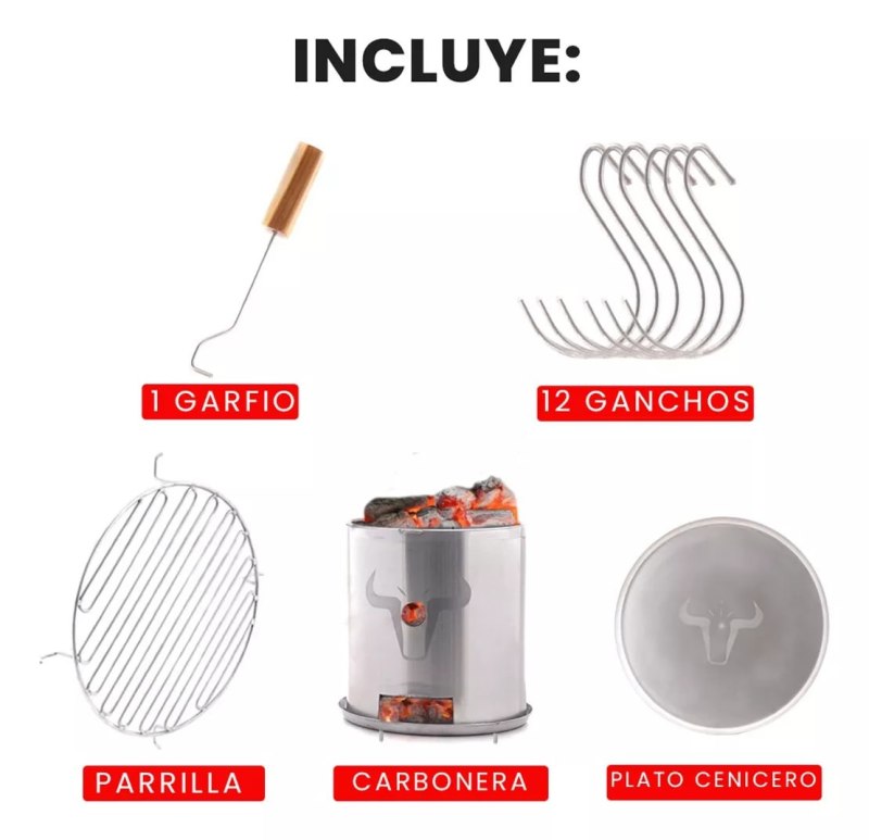 Barril Asador y Ahumador