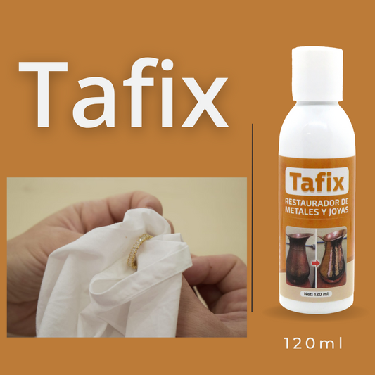 ✨ TAFIX – Restaurador de Metales y Joyas (120ml)