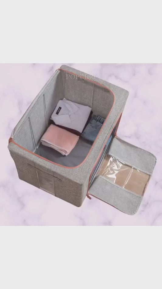 👕 Caja de Almacenamiento de Ropa Plegable Premium
