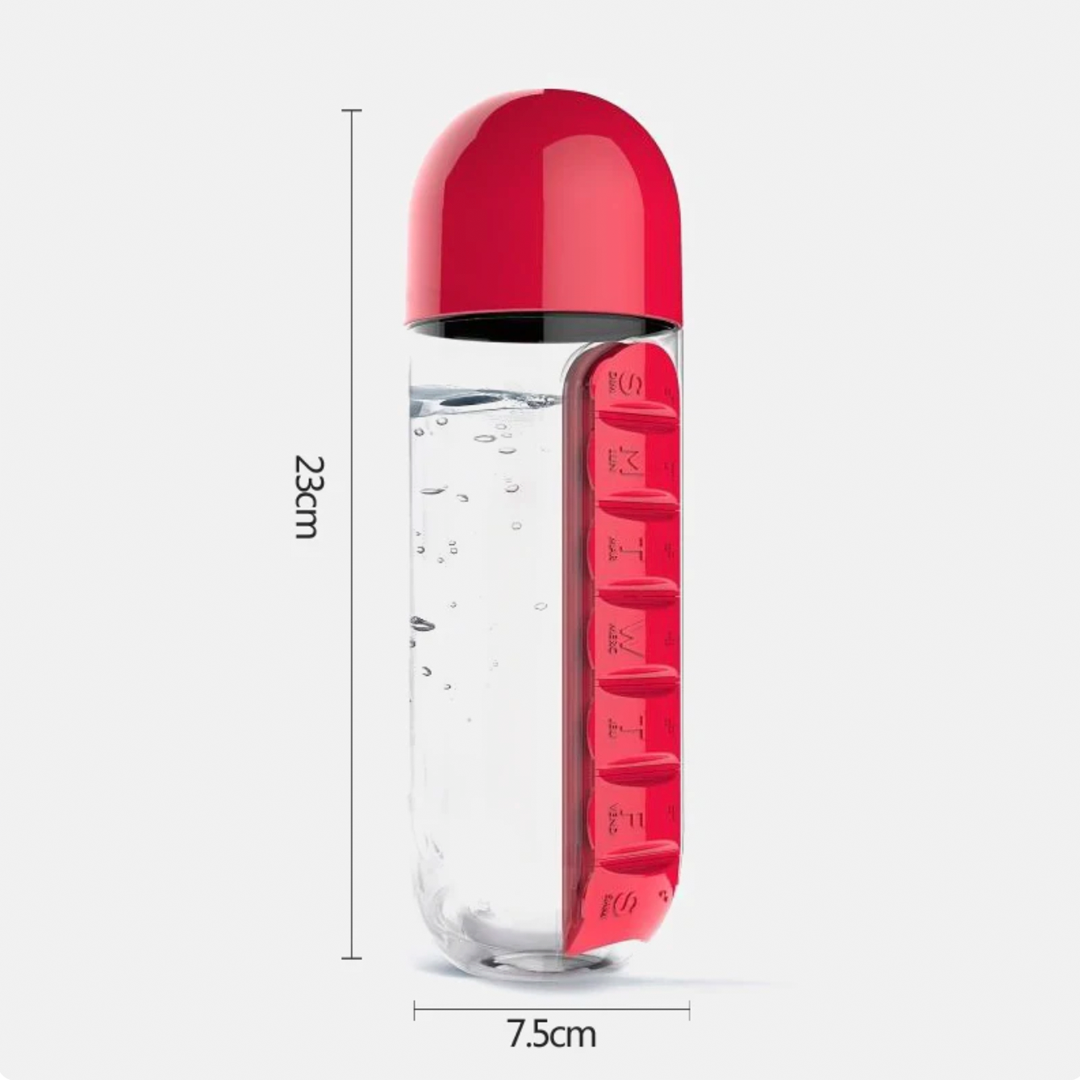 Termo Portátil Pastillero Semanal